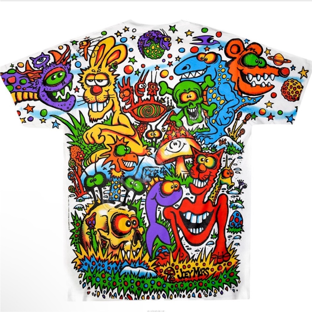Liquid Blue Joey Mars Zidzoii Graphic Art T XXL NWT Unisex